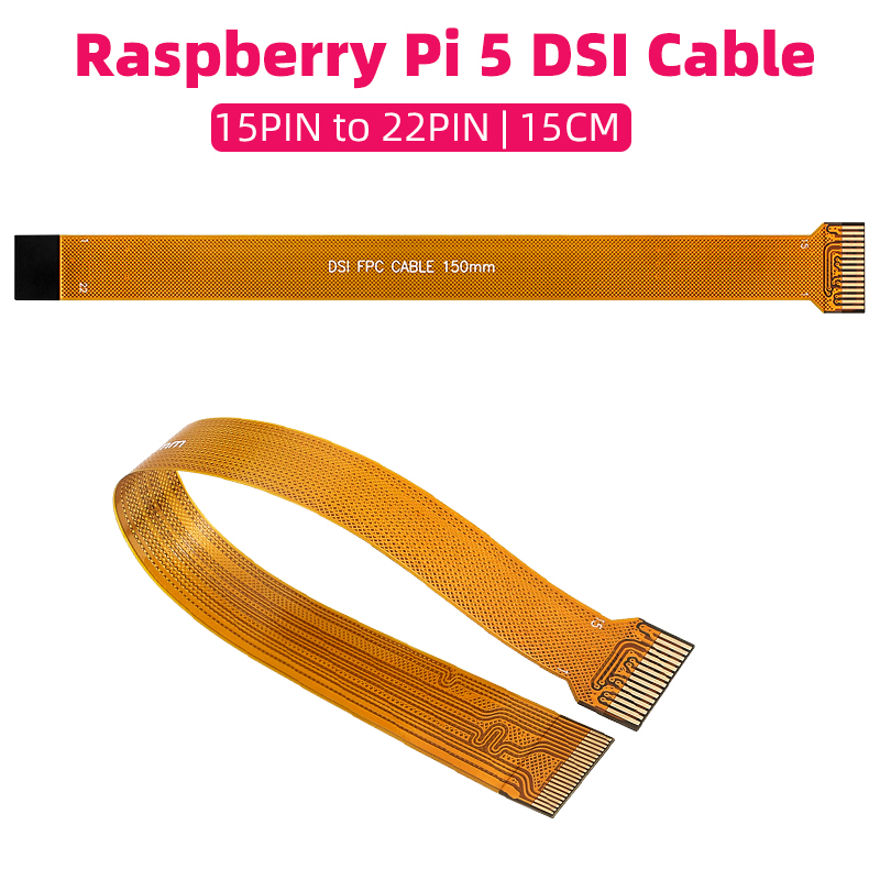 Raspberry Pi 5 DSI Cable 22Pin - Pi Camera Cable recension och pris