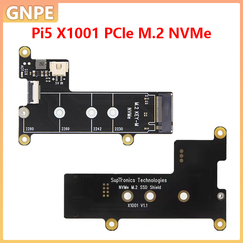 Raspberry Pi 5 PCIE M.2 NVMe P - Pi Cooler recension och pris