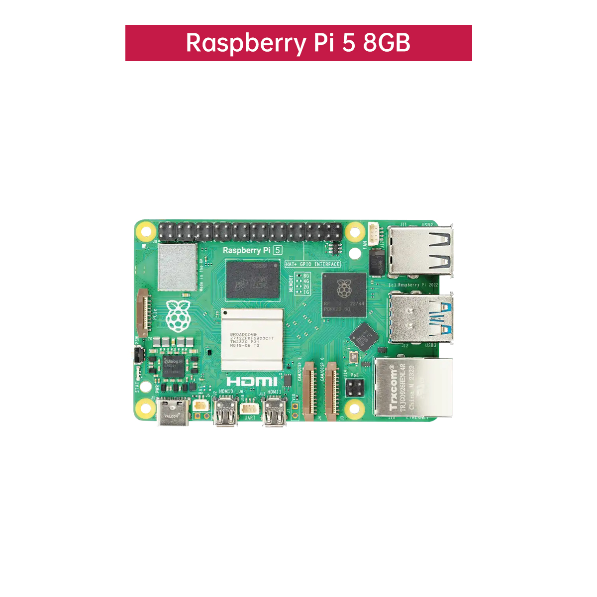 Raspberry Pi 5 4G/8G Controlle - Raspberry Pi recension och pris