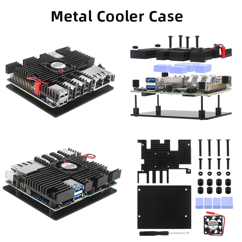 Orange Pi 5 Plus 4/8/16GB RAM  - Pi 5 Case recension och pris