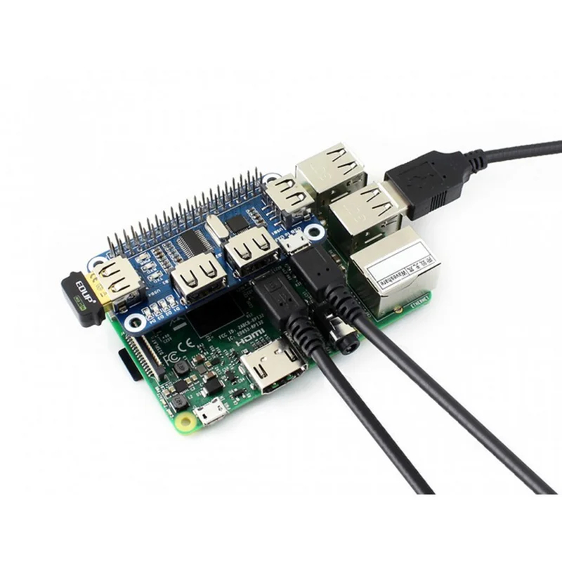 4 Ports USB HDM HUB HAT Raspbe - Pi Zero recension och pris