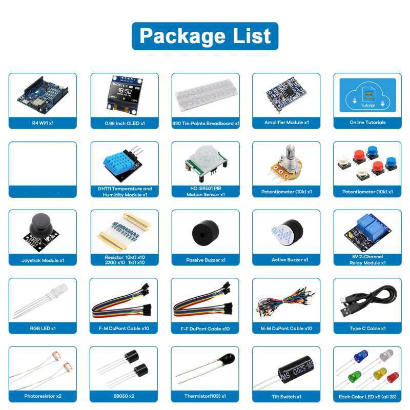 UNO R4 WiFi Compatible Develop - Arduino Kit recension och pris