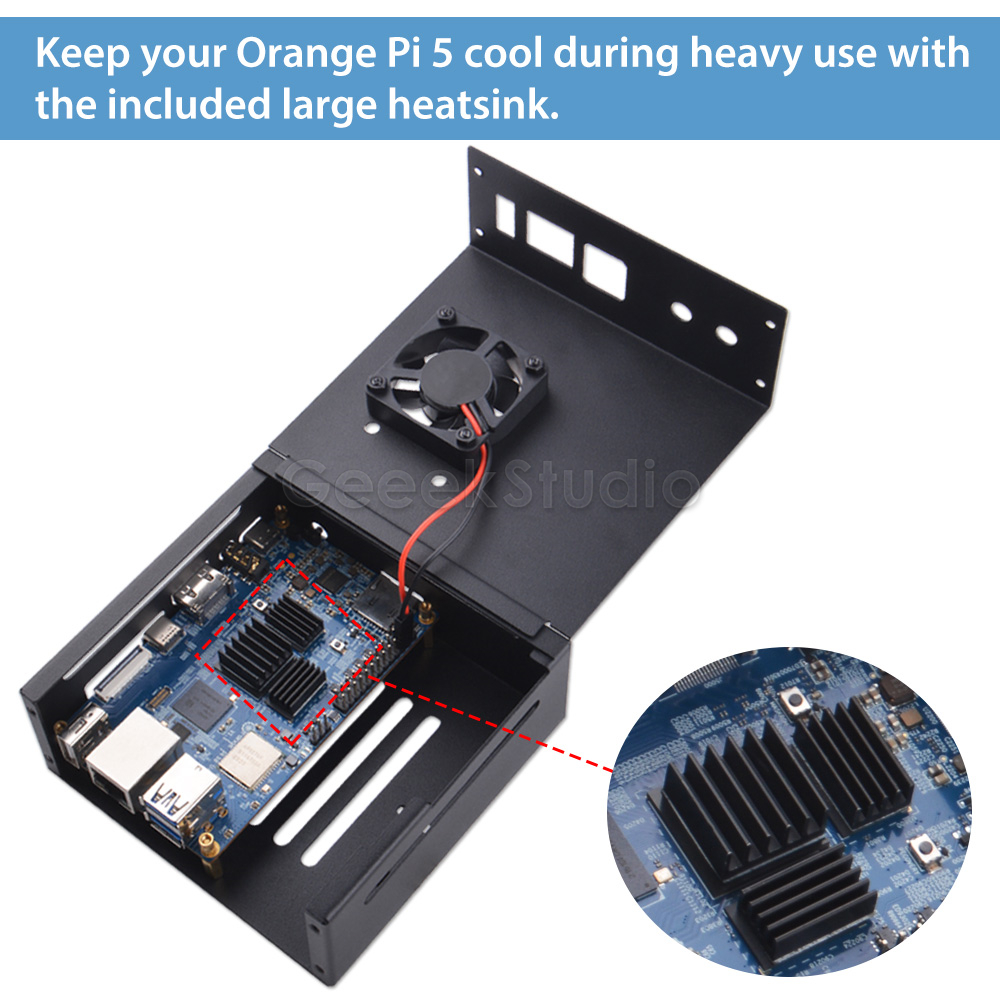 Orange Pi 5/5B Metal Protectiv - Pi Cooler recension och pris