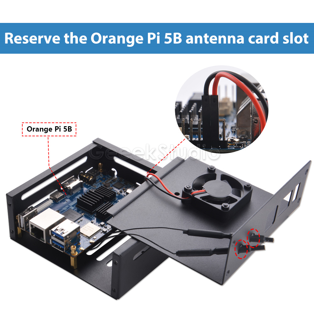 Orange Pi 5/5B Metal Protectiv - Pi Cooler recension och pris