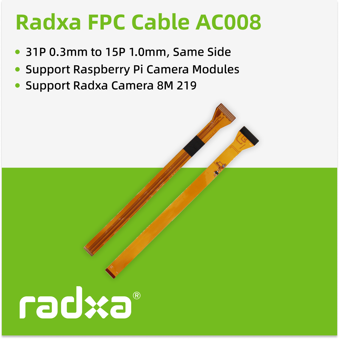 Radxa Camera FPC AC008 Cable f - Pi Camera Cable recension och pris