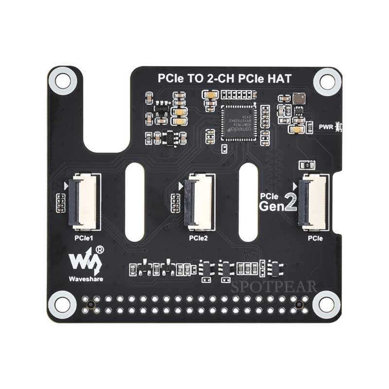 Raspberry Pi 5 PCIe to 2-CH PC - Pi Cooler recension och pris